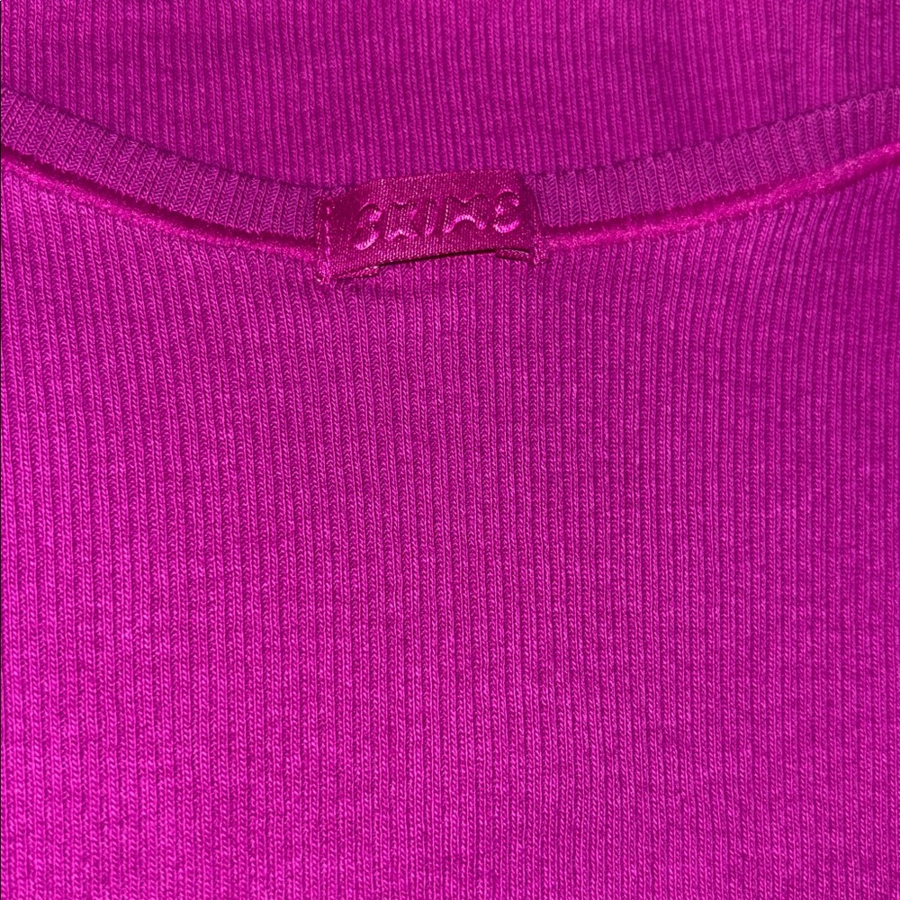 SKIMS NWOT Cotton Ribbed Tank - Lollipop - Picture 4 of 4